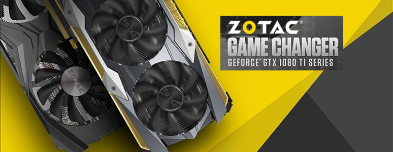 ZOTAC GeForce GTX 1080 Ti AMP Extreme 顯示卡/ 空冷上2.0 GHz，狂暴