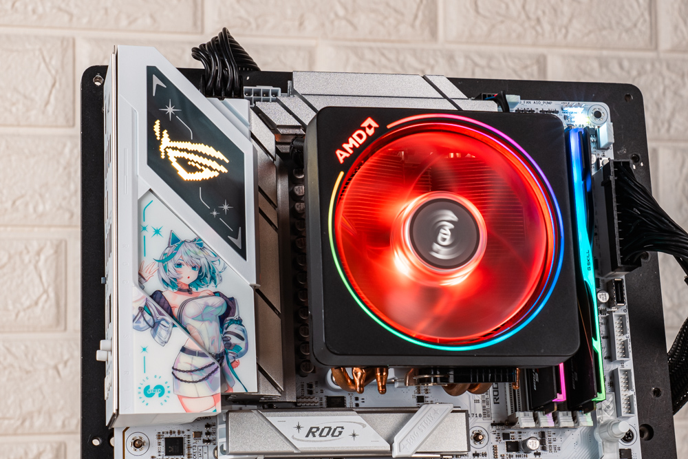 能打能撩！ROG STRIX B850-A GAMING WIFI7 S NEO 開箱測試/ 吹雪主題塗