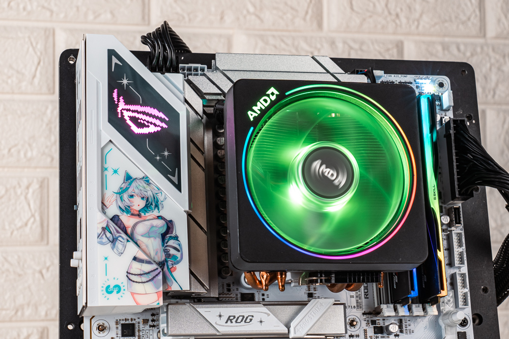 能打能撩！ROG STRIX B850-A GAMING WIFI7 S NEO 開箱測試/ 吹雪主題塗