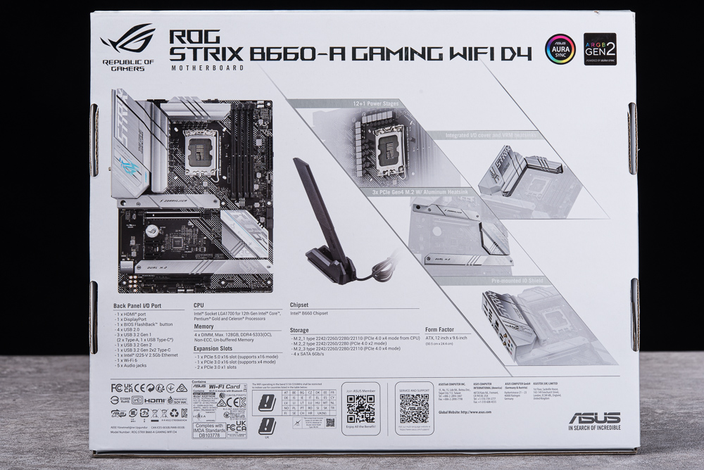 ROG STRIX B660-A GAMING WIFI D4 開箱測試/ 銀白主流選DDR4 沒煩惱| XFastest News