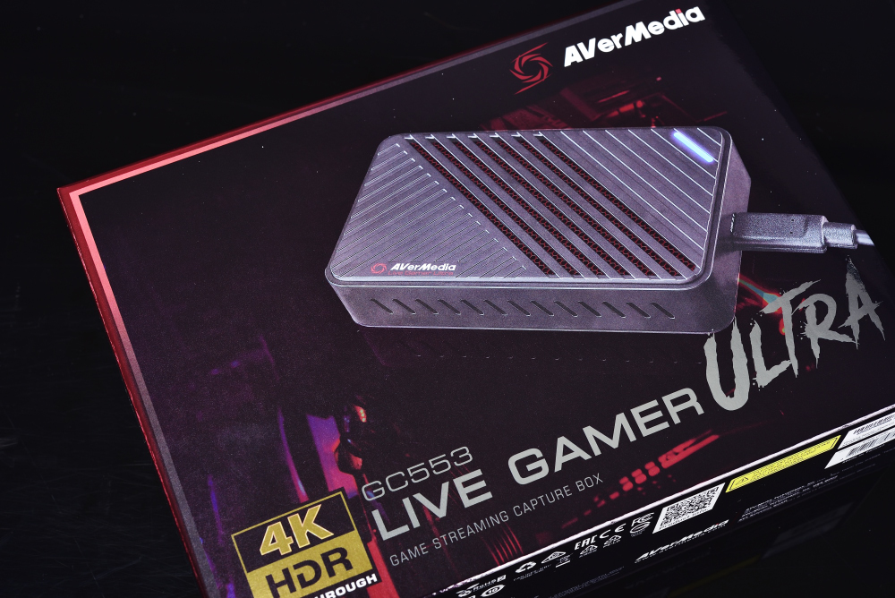 AVerMedia LGU 實況擷取盒GC553 開箱測試/ 4Kp30 與高更新率遊戲輕鬆 