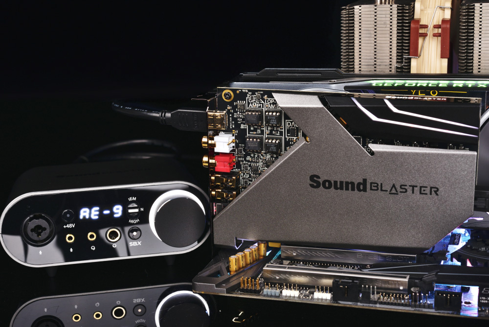 CREATIVE Sound Blaster AE-9 旗艦PCIe 音效卡開箱試聽/ 終極32-bit / 384 kHz  播放與獨立耳機Bi-Amp ACM | XFastest News
