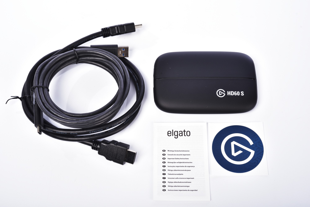 Elgato Gaming 遊戲直播擷取盒HD60 S 開箱測試/ Game Capture 快速上手 