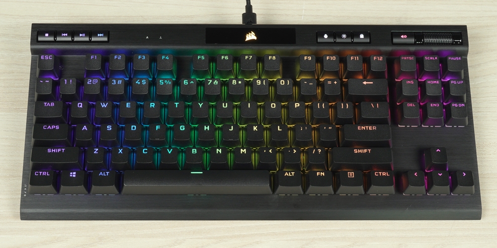 CORSAIR K70 RGB TKL 電競鍵盤/ CHAMPION SERIES 首發之真電競鍵盤