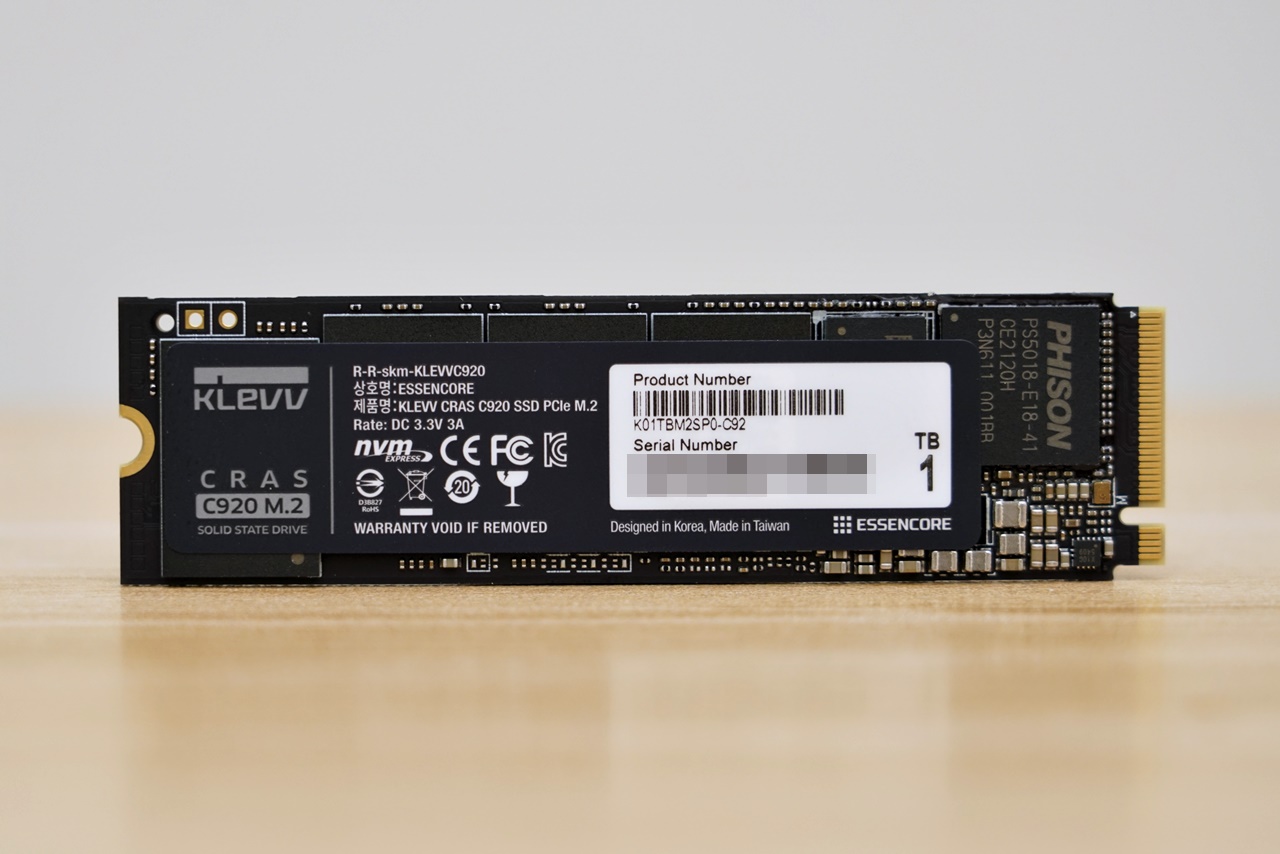 KLEVV 科賦 CRAS C920 NVMe M.2 SSD 1TB 享受Gen4滿檔飆速 5年保上乘之選 - 8