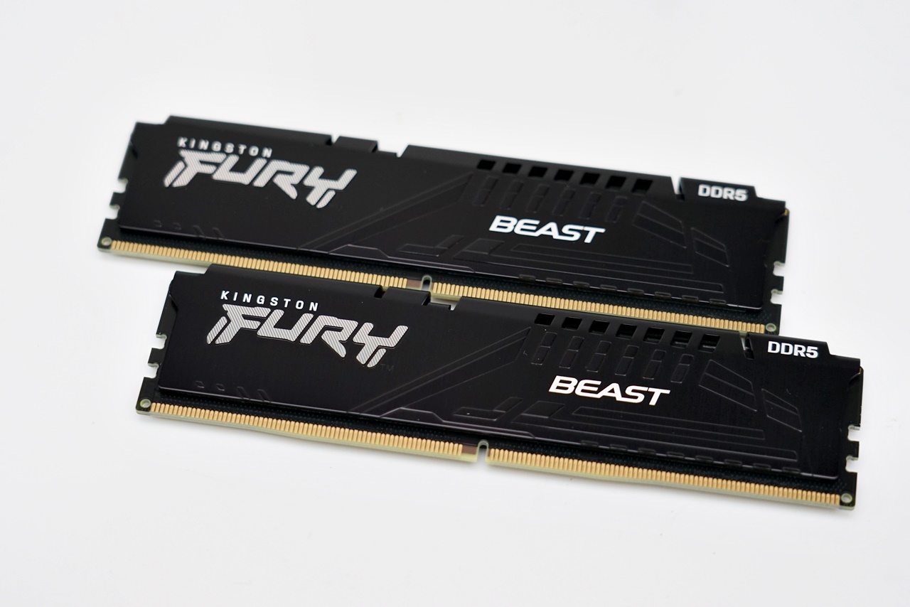 Kingston FURY Beast DDR5 5200 32GB Kit 飆速新世代DDR5 超上6000頻寬 