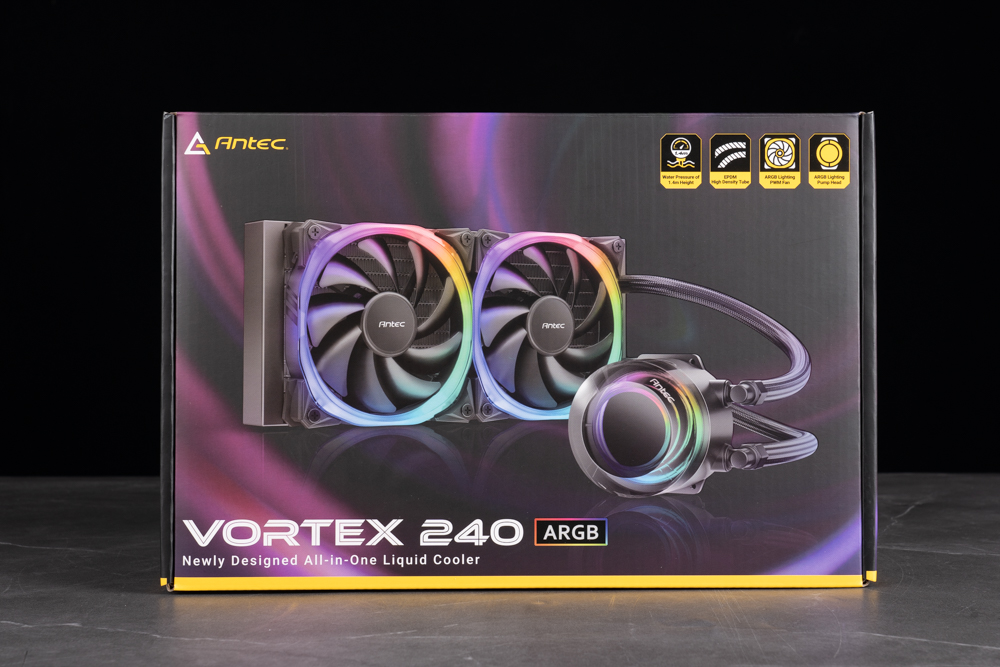 漩渦波紋Antec Vortex 240 ARGB 一體式水冷開箱測試| XFastest News